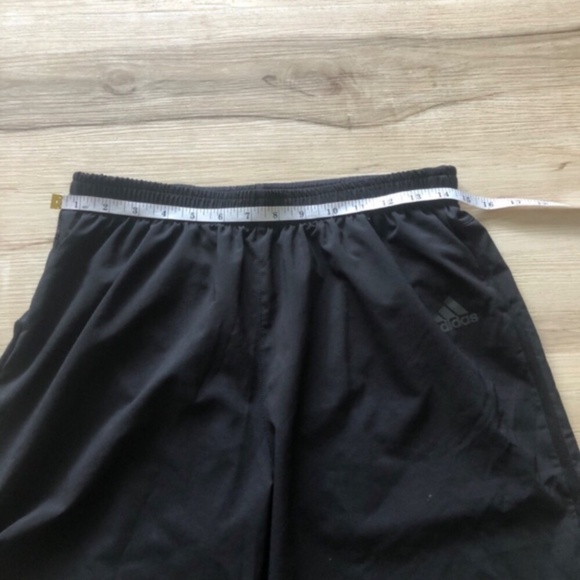 Adidas Black Athletic Shorts Moisture-Wicking Mid-Thigh - Picture 7 of 7